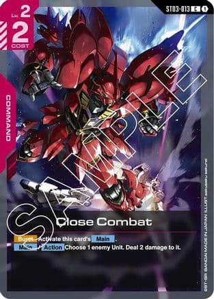 Close Combat — Starter Deck 03: Zeon's Rush
