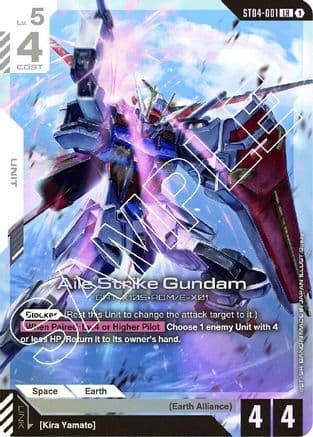 Aile Strike Gundam — Starter Deck 04: SEED Strike