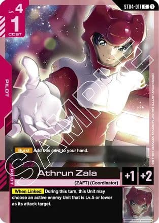 Athrun Zala — Starter Deck 04: SEED Strike