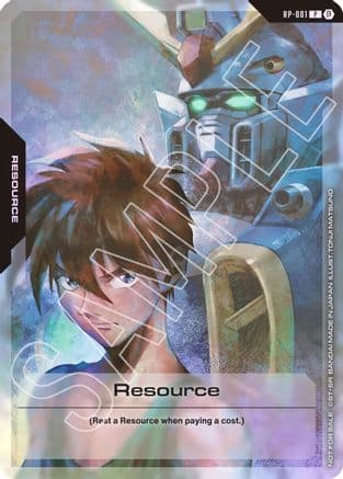 Resource (RP-001) (Mobile Suit Gundam Wing) — Promotional Resource Tokens