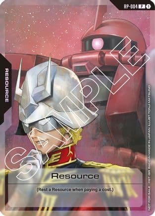 Resource (RP-004) (Mobile Suit Gundam) — Promotional Resource Tokens