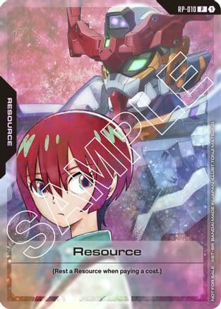Resource (RP-010) (Mobile Suit Gundam GQuuuuuuX) — Promotional Resource Tokens