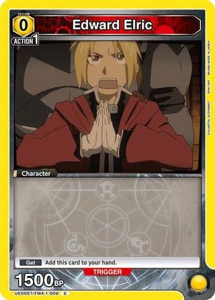 Edward Elric (009) — UE09ST: FULLMETAL ALCHEMIST Starter Deck