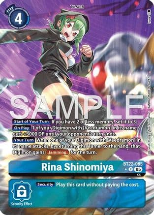 Rina Shinomiya (Alternate Art) — Cyber Eden