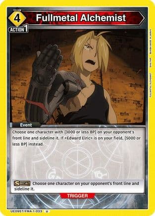 Fullmetal Alchemist — UE09ST: FULLMETAL ALCHEMIST Starter Deck