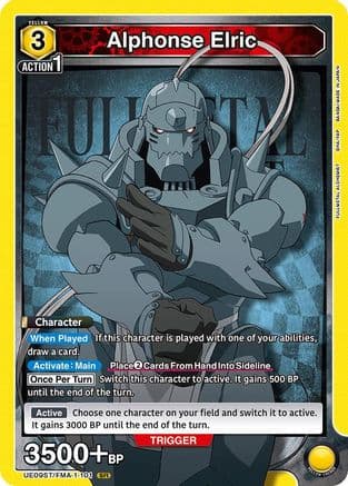 Alphonse Elric (101) — UE09ST: FULLMETAL ALCHEMIST Starter Deck