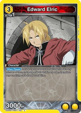 Edward Elric (102) — UE09ST: FULLMETAL ALCHEMIST Starter Deck