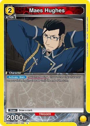 Maes Hughes — UE09ST: FULLMETAL ALCHEMIST Starter Deck