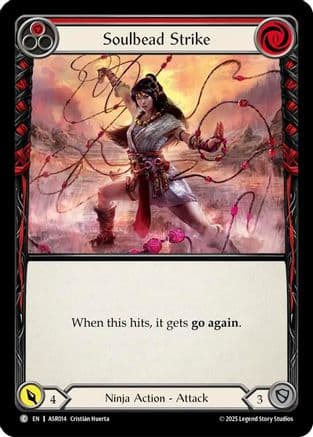 Soulbead Strike (Red) — Armory Deck: Ira Flesh and Blood card by Cristian Huerta