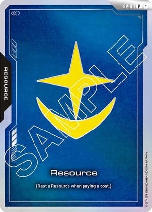 Resource (RP-011) (Earth Federation Force) — Promotional Resource Tokens