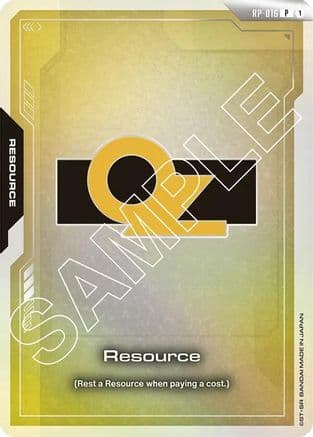 Resource (RP-016) (OZ) — Promotional Resource Tokens
