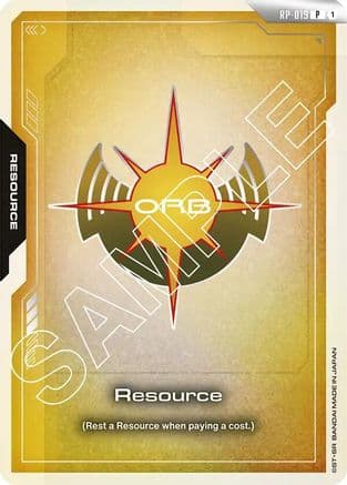 Resource (RP-019) (United Emirates of Orb) — Promotional Resource Tokens