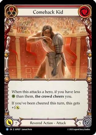 Comeback Kid (Red) — Super Slam