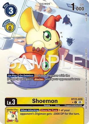 Shoemon (Box Topper) — Cyber Eden