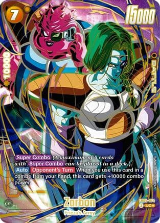 Zarbon (1st Anniversary Set) — Fusion World Promotion Cards and Packs
