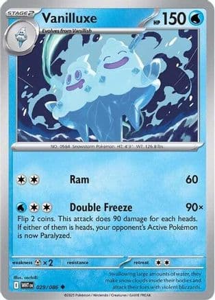 Vanilluxe — SV: White Flare Pokémon TCG card by cochi8i
