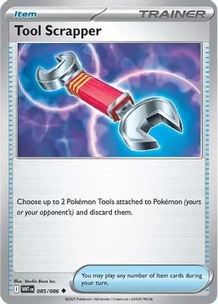 Tool Scrapper — SV: White Flare Pokémon TCG card by Studio Bora Inc.
