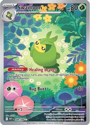 Swadloon - 088/086 — SV: White Flare Pokémon TCG card by 0313