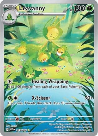 Leavanny - 089/086 — SV: White Flare Pokémon TCG card by mashu