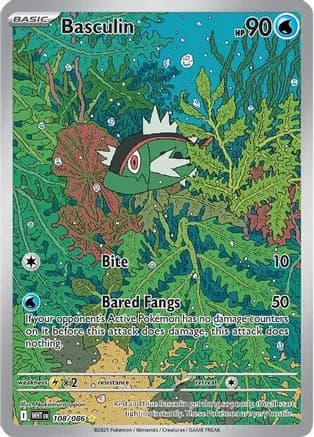 Basculin - 108/086 — SV: White Flare Pokémon TCG card by Kouki Saitou