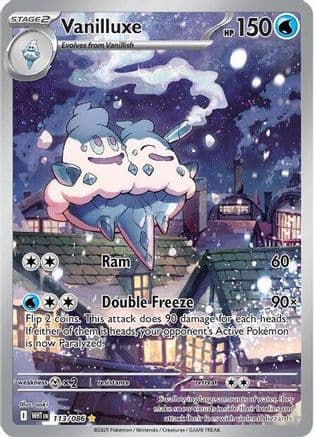 Vanilluxe - 113/086 — SV: White Flare Pokémon TCG card by aoki