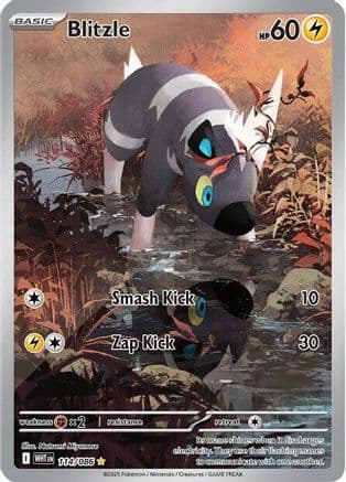Blitzle - 114/086 — SV: White Flare Pokémon TCG card by Natsumi Miyama