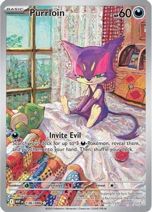 Purrloin - 136/086 — SV: White Flare