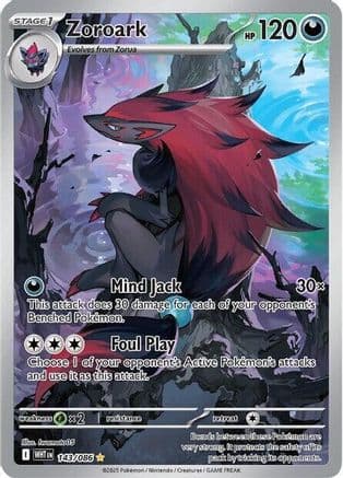Zoroark - 143/086 — Pokémon TCG card