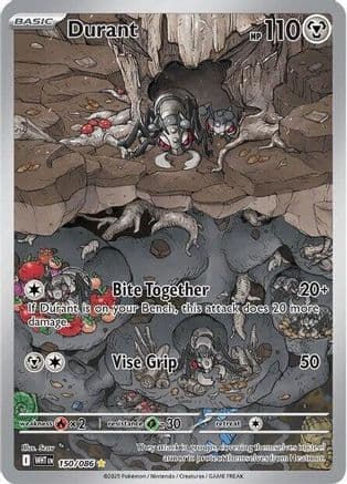 Durant - 150/086 — SV: White Flare Pokémon TCG card by Scav