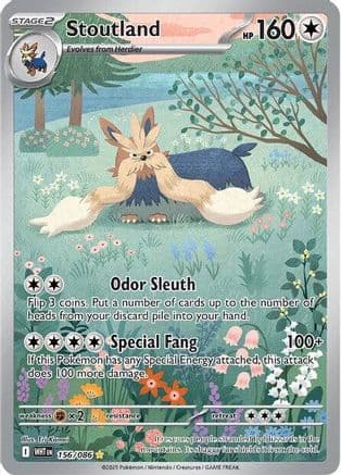 Stoutland - 156/086 — SV: White Flare