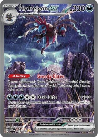 Hydreigon ex - 169/086 — Pokémon TCG card