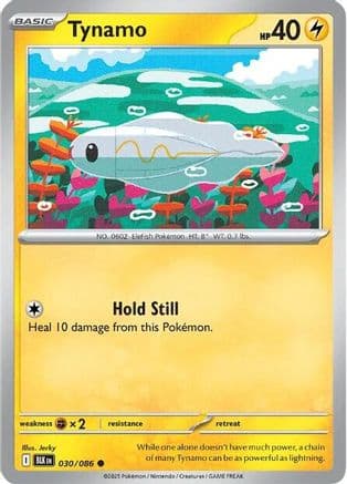 Tynamo — SV: Black Bolt Pokémon TCG card by Jerky