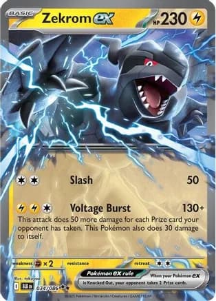 Zekrom ex — SV: Black Bolt Pokémon TCG card by takuyoa