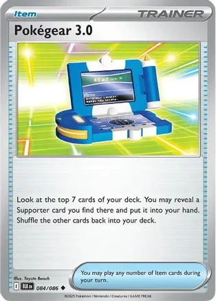 Pokegear 3.0 — SV: Black Bolt Pokémon TCG card by Toyste Beach