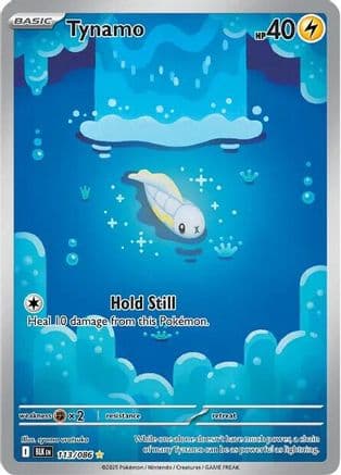 Tynamo - 113/086 — SV: Black Bolt Pokémon TCG card by ryoma uratsuka