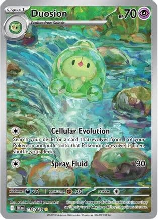 Duosion - 119/086 — SV: Black Bolt Pokémon TCG card by Kedamahadaitai Yawarakai