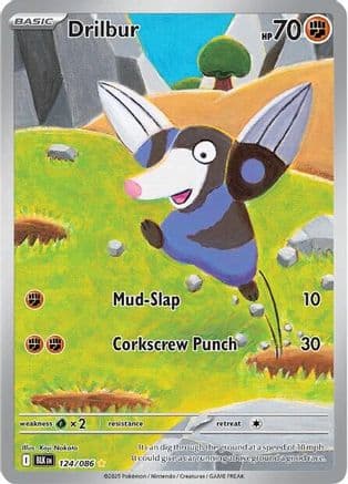 Drilbur - 124/086 — SV: Black Bolt