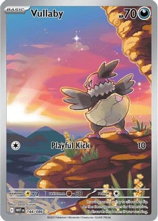 Vullaby - 144/086 — SV: White Flare Pokémon TCG card by Saya Tsuruta