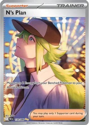 N's Plan - 170/086 — Pokémon TCG card