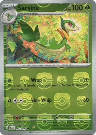 Servine (Master Ball Pattern) — SV: Black Bolt