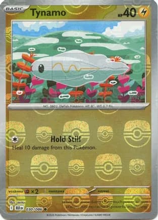 Tynamo (Master Ball Pattern) — SV: Black Bolt