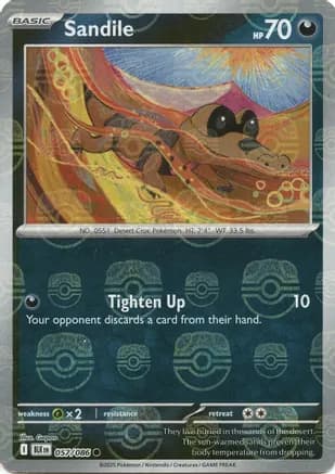 Sandile (Master Ball Pattern) — SV: Black Bolt