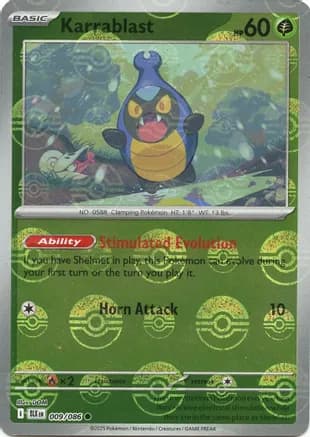 Karrablast (Poke Ball Pattern) — SV: Black Bolt