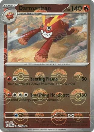 Darmanitan (Poke Ball Pattern) — SV: Black Bolt