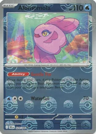 Alomomola (Poke Ball Pattern) — SV: Black Bolt Pokémon TCG card by Akira Komayama