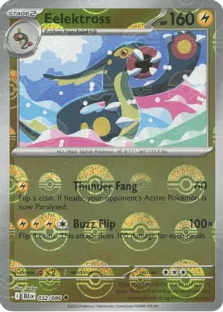 Eelektross (Poke Ball Pattern) — SV: Black Bolt