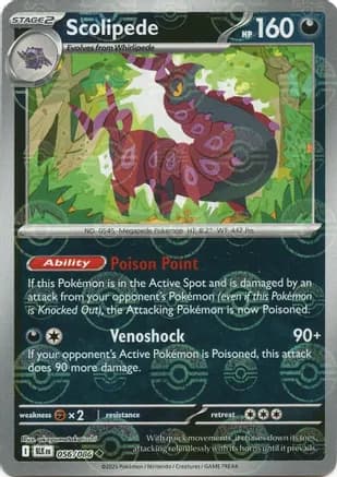 Scolipede (Poke Ball Pattern) — SV: Black Bolt