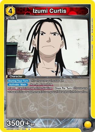 Izumi Curtis (005) — UE09BT: FULLMETAL ALCHEMIST