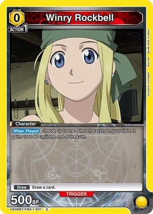 Winry Rockbell (007) — UE09BT: FULLMETAL ALCHEMIST