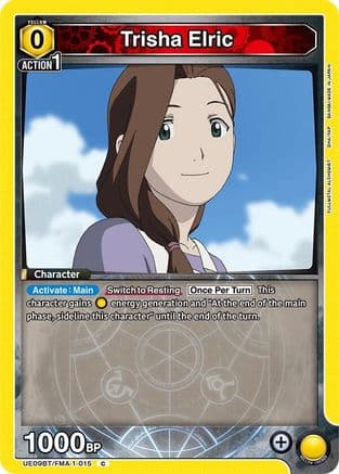 Trisha Elric — UE09BT: FULLMETAL ALCHEMIST